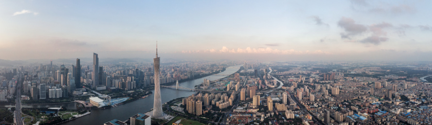 广州城市风光，广州塔
