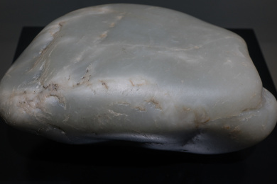 中国地质博物馆展出的玉石原石