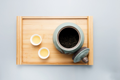 中式茶叶与茶具