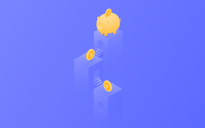 矢量存钱罐isometric素材2.5d金融
