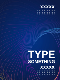 海报模版封面素材矢量