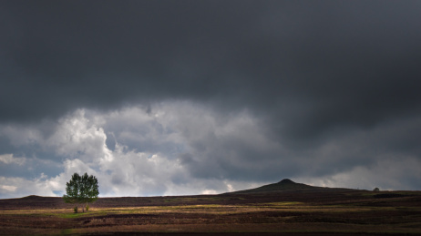 乌云压顶 积云 风暴