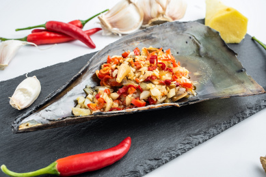 蒜蓉蒸带子 海鲜菜谱