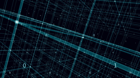 大数据区块链科技科学背景图片