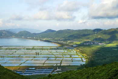 围海养殖 水域 沒有人