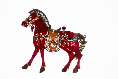 民间传统手艺皮影戏马