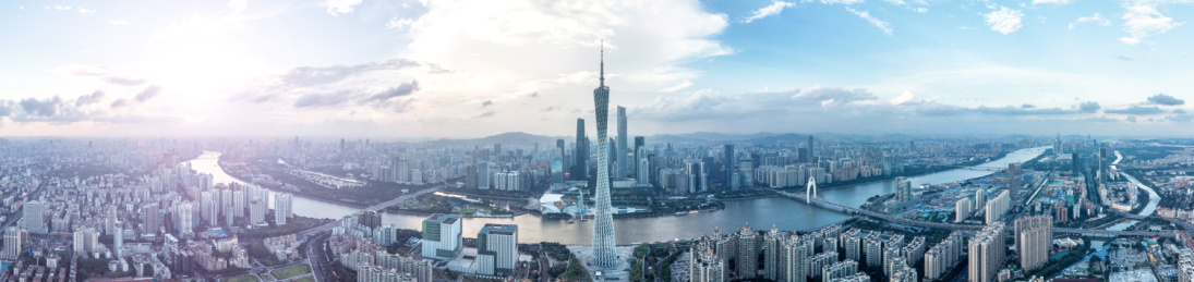 广州城市风光，广州塔