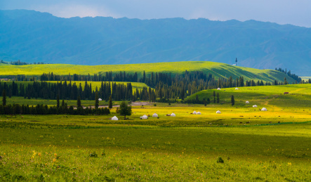 那拉提草原风景