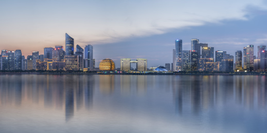 钱江新城城市风景