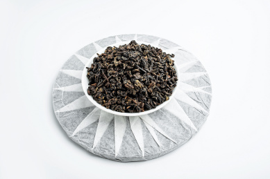 中国云南红茶和茶饼