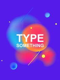 幻彩星球封面模版