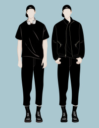 男模特
