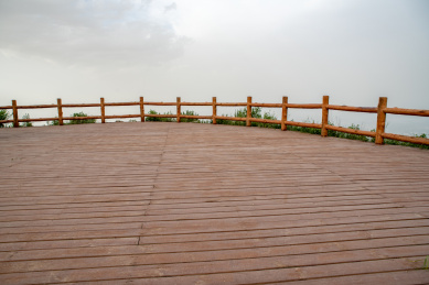 木质观景平台  观景平台