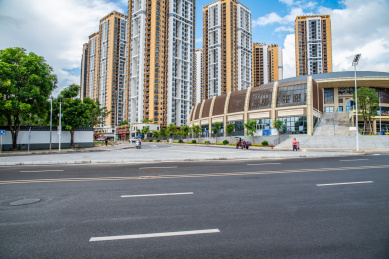 深圳宝安区石岩街道的楼盘小区环境