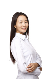 东方的商业女性肖像