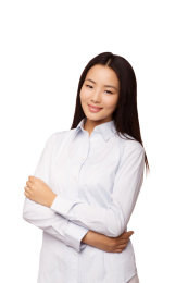 东方的商业女性肖像