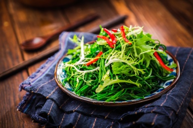 苏木沙葱 Wild mongolian chives Salad