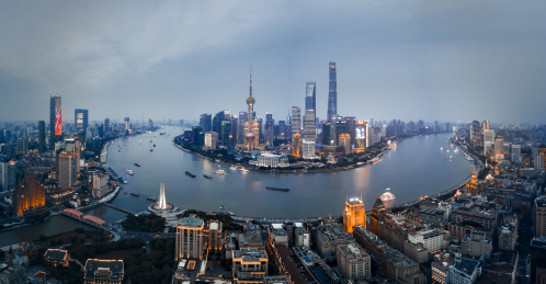 上海外滩夜景风光