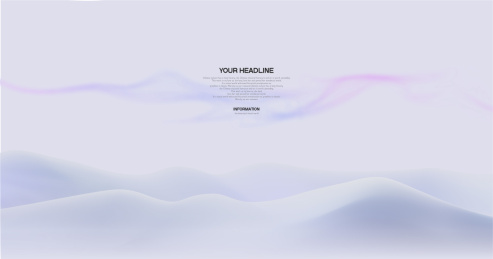 矢量梦幻雪山背景图