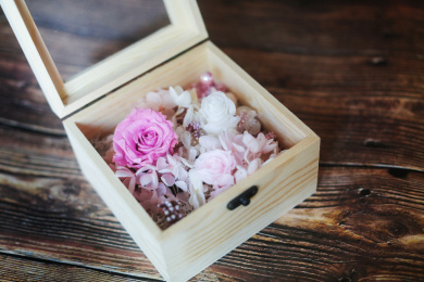 粉色永生花 花 永生花