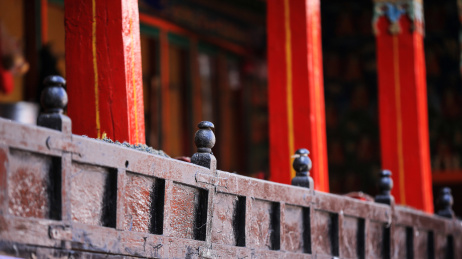 西藏风光——藏式宫殿建筑