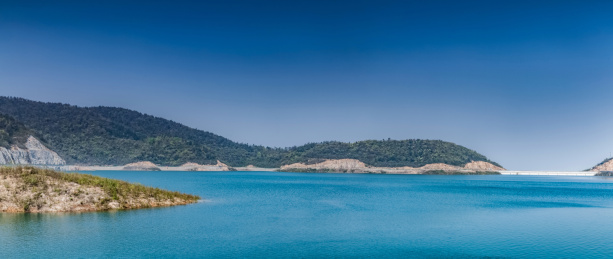 安徽省芜湖市响水涧水库蓄水池湿地自然景观