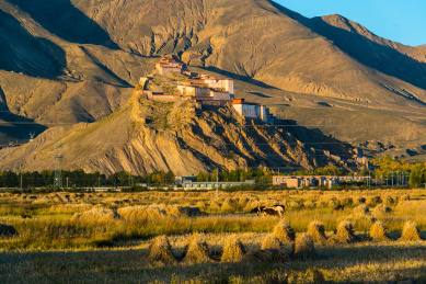 江孜宗山古堡