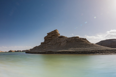 青海水上雅丹魔鬼城特写