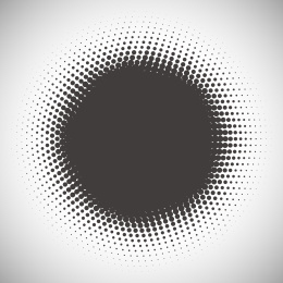 抽象网点设计,圆形放射状图案设计艺术效果