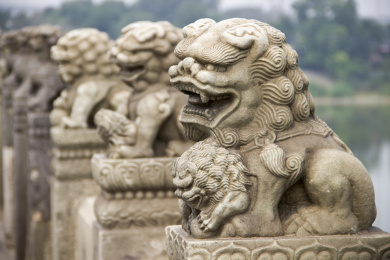 卢沟桥石狮子 北京