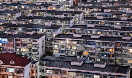 上海城市居民住宅区