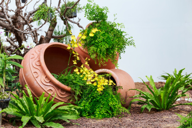 插花艺术 中国风 传统