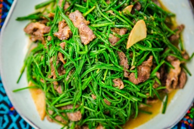 牛肉沙葱