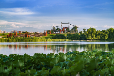 大明宫国家遗址公园太液池