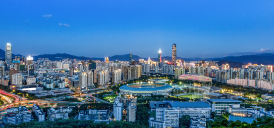 深圳城市天际线照片
