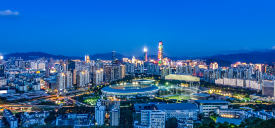 深圳城市天际线照片