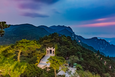 江西省九江市庐山含鄱口景区自然景观