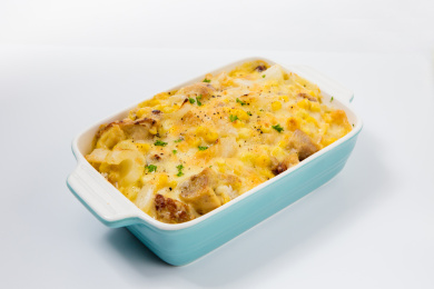 粟米鸡粒焗饭