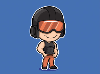 带头盔的肌肉赛车手