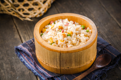 云腿豆焖饭