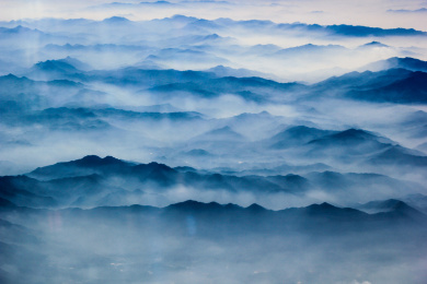 高山云雾