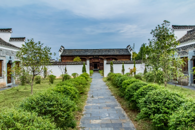 江西省景德镇市浮梁古县衙主薄厅建筑景观