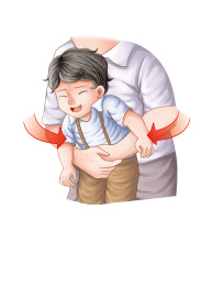 儿童误吞异物急救法