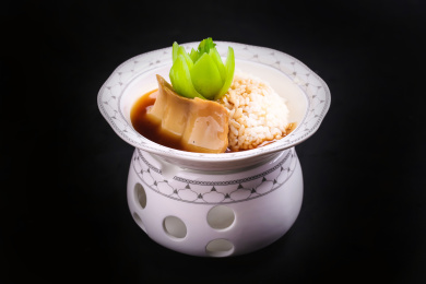 鲍汁扣白灵菇 精品热菜