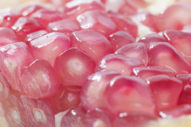 红色的水果石榴