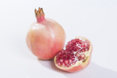 红色的水果石榴