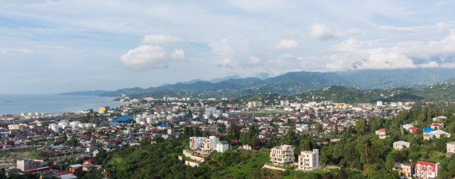 格鲁吉亚巴统城市全景