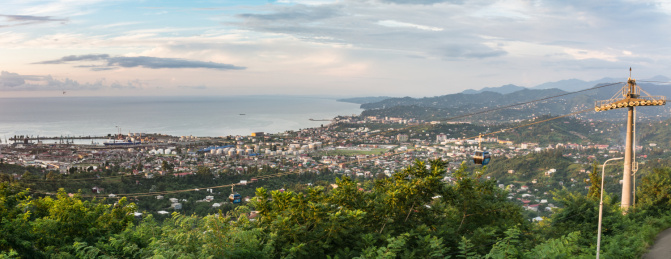 格鲁吉亚巴统城市全景