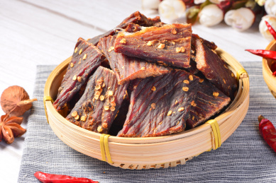 麻辣五香风干肉条 牛肉
