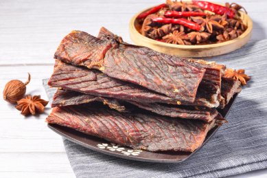 麻辣五香风干肉条 牛肉